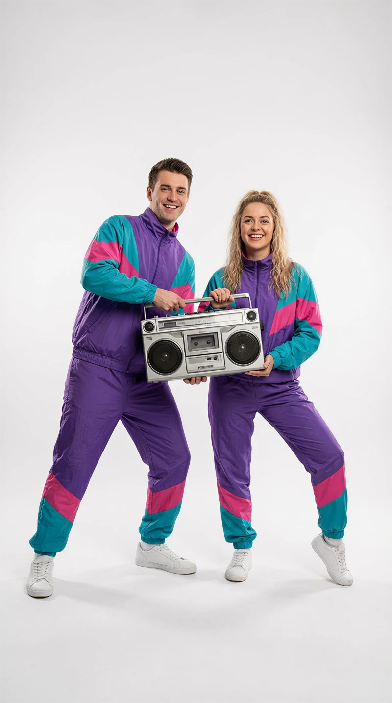 80’s Shell Suit Disco Dancer